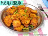 Masala/ Spicy Bread - Leftover Bread Recipe