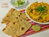 Cabbage Aloo Sabzi | North Indian style Cabbage & Potatoes