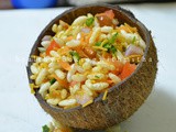 Charmbure Upkari - Spicy Mangalorean street food with puffed rice | South Indian style Bhel