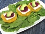Spinach Salad with Beets and Avocado