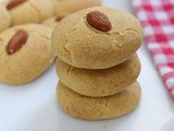Besan Nankhatai | Eggless Indian Cookies