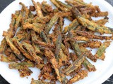 Kurkuri Bhindi Recipe in Air fryer