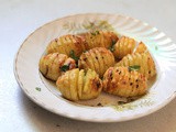 Sliced Baked Potatoes Recipe | Potato Recipe for Starter