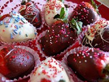 Easy Microwave Chocolate Covered Strawberries Recipe