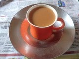 Jaggery and ginger tea