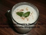 Masala butter milk/मसाला छाछ /ठंडा और मसालेदार ड्रिंक