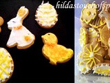 Easter Cookies / Frosted Easter Biscuits
