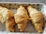 2 Ingredients Puff Pastry Croissants