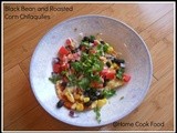 Black Bean and Roasted Corn Chilaquiles