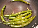 Green Chili Thecha - Maharashtrian style