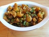Langarwali Aloo Gobhi ki Subji | Potato and Cauliflower Curry