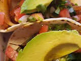 Roasted Jalapenos and Vegetables Tacos with Roasted serrano pico - Vegan