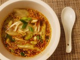 Spicy Chili Oil Dumpling Soup