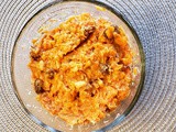 Vegan - Pressure cook - Gajar Halwa (Carrot Porridge)
