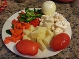 Vegetable Biryani with Salan