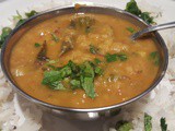 Vegetable Sambar & Rice