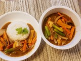 Vegetarian Japanese Kare (curry) and Rice