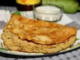 Oats Lauki Adai (pancake)