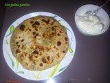 Aloo pudina paratha(Potato and fresh mint paratha)