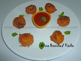 Aloo Bonda/ Vada for Bombay Special Vada Pav