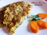 Cheesy Egg Masala Omelette