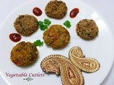 Mixed Vegetable Cutlets