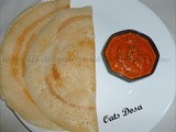 Oats Dosa - Healthy and Tasty