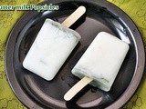 Butter Milk Popsicles | Easy popsicles