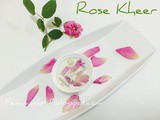 Rose kheer/rose payasam/rose-sago kheer