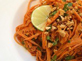 Thai carrot noodles