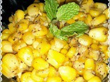 Buttered Pepper Corn Recipe | Buttered Corn Recipe