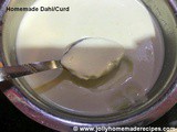 How to make thick Curd | Homemade Yogurt | Homemade Dahi Recipe
