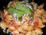 Vegetable Shell Pasta in Tomato Sauce Recipe, Easy Pasta Shells Recipe