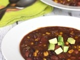 Easy Slow Cooker Two Bean Chili