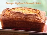 Mango yoghurt pound cake & Honey Lemon Madeleins
