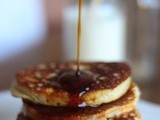 Coconut flour pancake with prune syrup recipe (gluten & diary free)