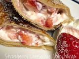 Strawberry Cheesecake Chimichanga