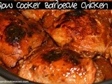 2 Ingredient Slow Cooker Barbecue Chicken