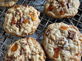 Apricot and Milk Chocolate Toffee Cookies