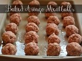 Baked Meatball Parmigiana
