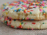 Bakery Style Sprinkle Cookies