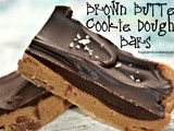 Brown Butter Cookie Dough Bars