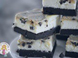 Brownie Cheesecake Bars with Cookie Dough