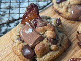 Candied Bacon Sea Salt Brown Butter Chocolate Chip Cookies