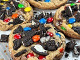 Chocolate Chip, Oreo and m & m Cookies