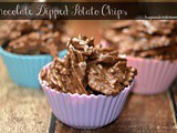 Chocolate Dipped Potato Chip Cups