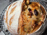 Cranberry and Stuffing Sourdough Bread