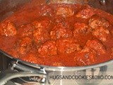 Meatball parm -cooked in one pan