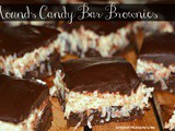 Mounds Candy Bars Brownies