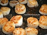 Pan Fried Sea Scallops